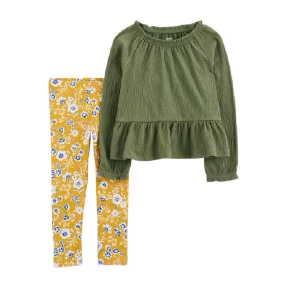 Carter's Other - Carters fall 2 piece set- size 7 girls